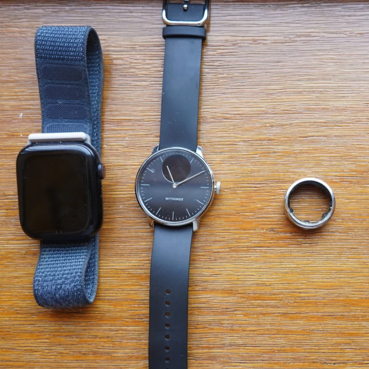 Oura Ring Gen 3 vs Withings ScanWatch side-by-side comparison